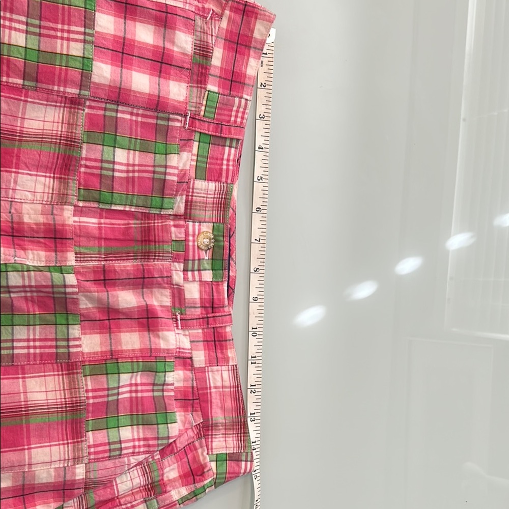 Pink and Green women’s madras skirt by Cape Madras - Picture 7 of 9